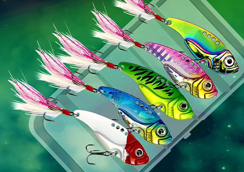 Vibration Blade Bait Lure Set, 2–20 g (0.07–0.7 oz) – product photo