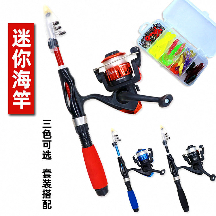 Mini Kids Telescopic Fishing Rod and Reel Combo Set – product photo
