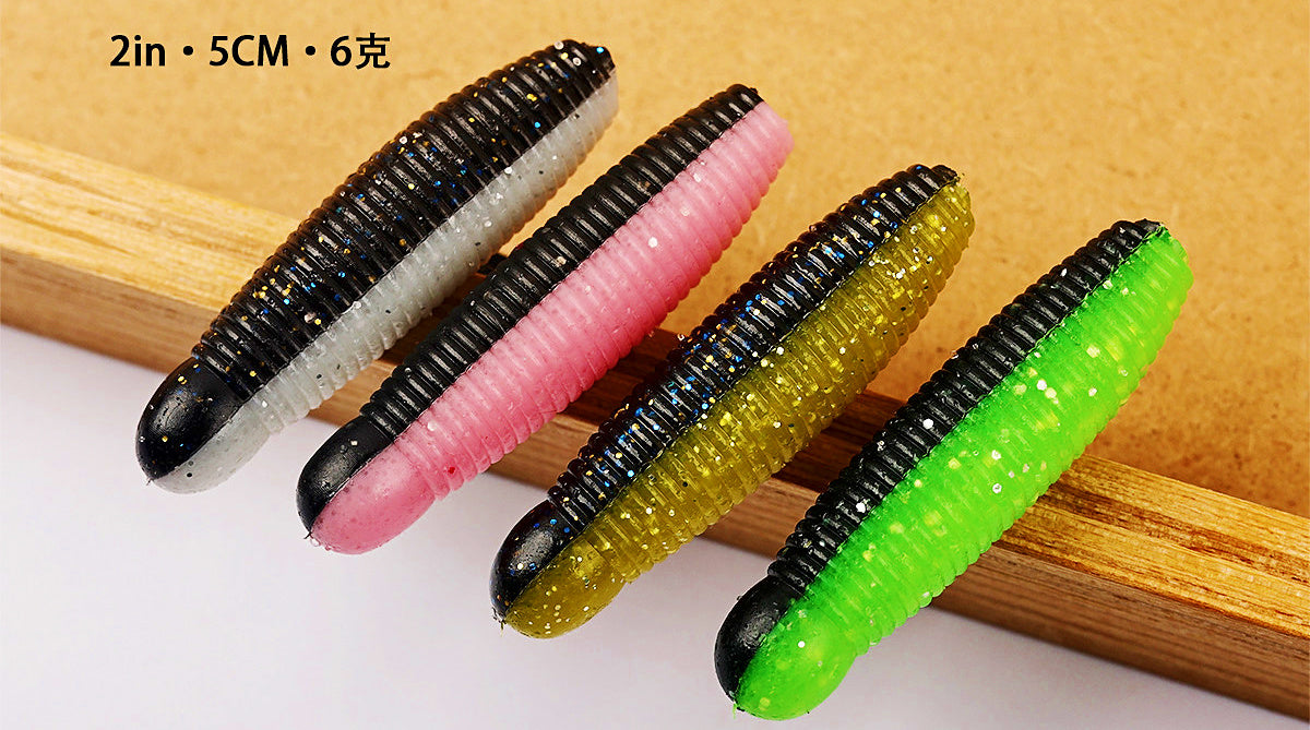 Sinking Potato-Style Soft Bait, 7 g (0.25 oz), Salted – product photo