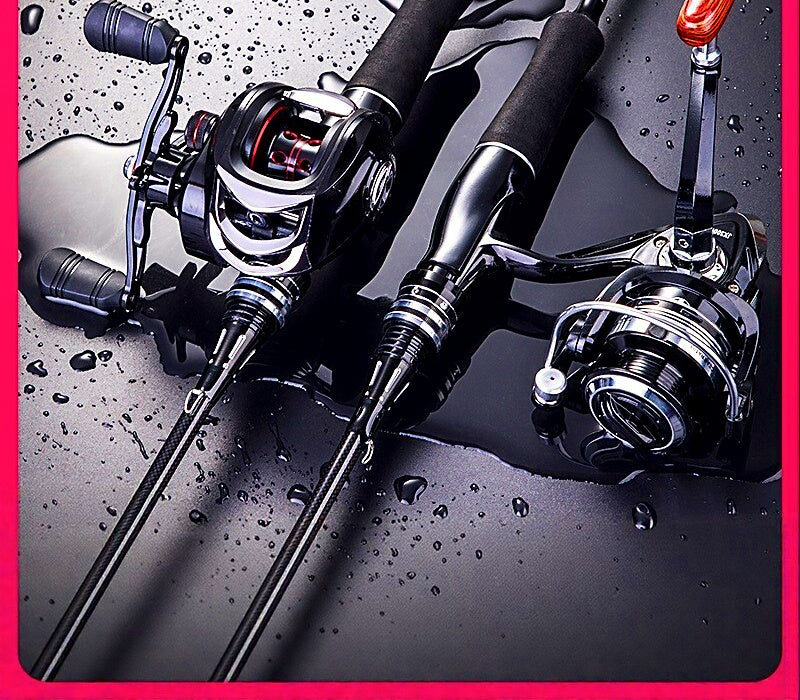 Carbon 5-Piece Lure Rod, Rod-Only or Combo, 1.65–2.7 m – product photo