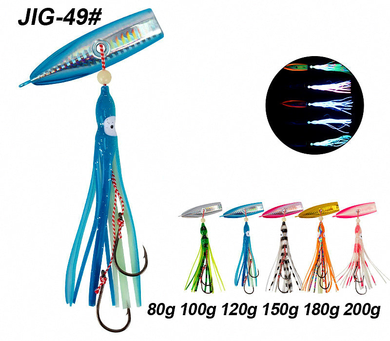 Slow Pitch Jig, 80–200 g (2.8–7.1 oz) – product photo