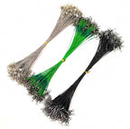 Steel Wire Leader with Swivel and Snap, 10–30 cm (3.9–11.8 in) – product photo