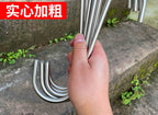Stainless Steel S Hooks, 4–10 mm Thick, 22–30 cm Long – product photo