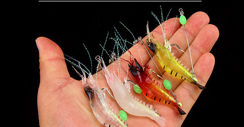 Soft Shrimp Lure with Feelers, 6 g (0.21 oz), 3-Pack – product photo