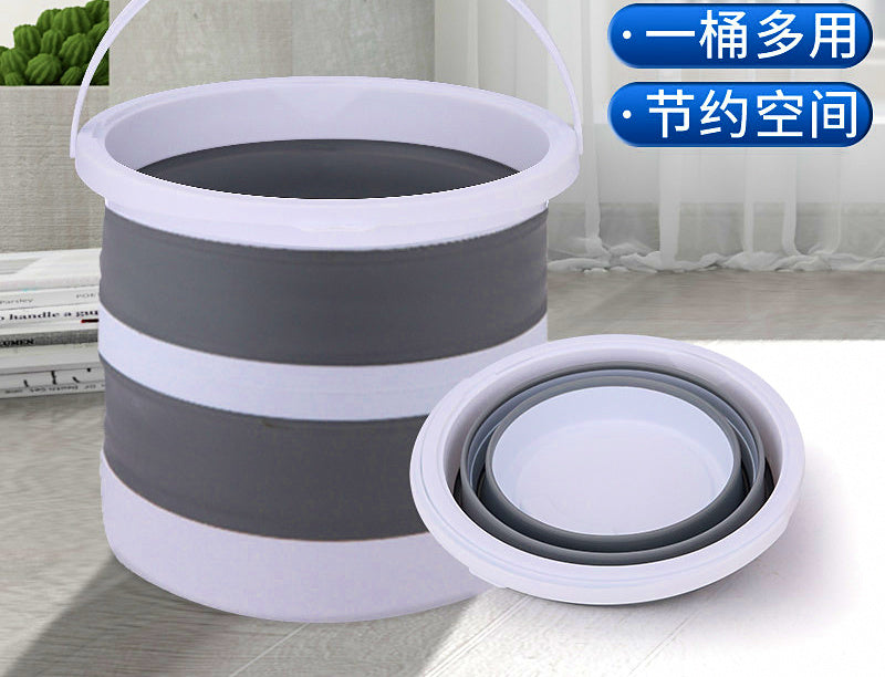 Collapsible Fishing Bucket, 3–15 L (0.8–4 gal), Folding – product photo