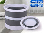 Collapsible Fishing Bucket, 3–15 L (0.8–4 gal), Folding – product photo