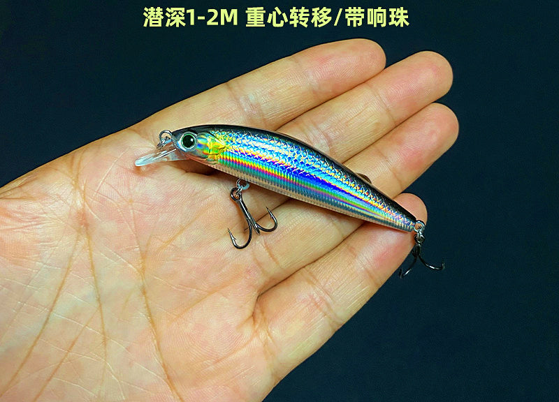 Rattling Floating Minnow Lure, 7 g (0.25 oz) – product photo