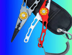 Aluminum Fishing Pliers with Split Ring Tool & Fish Grip – product photo