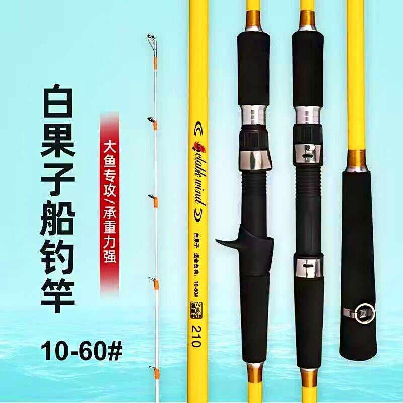 Carbon Boat Rod, Extra-Stiff, 1.8–2.7 m (5.9–8.9 ft) – product photo