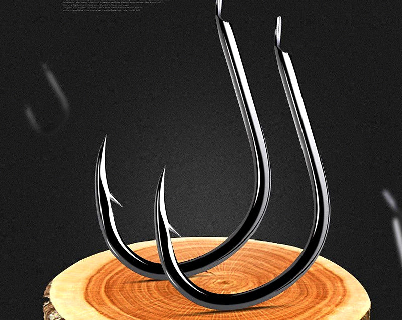 Iseni Barbed Hooks, High Carbon, Loose Pack, Sizes 1-12 – product photo
