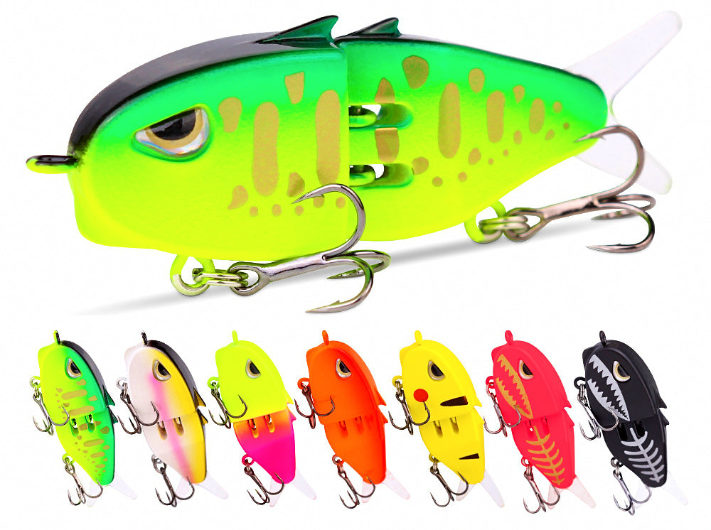 60 mm (2.4 in) Slow Sinking Pencil Bait Lure, Double Hooks – product photo