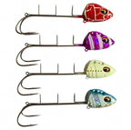 Glow Iron Plate Jig, Single/Double Hook, 37.5–185 g (1.3–6.5 oz)