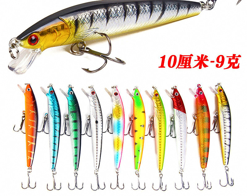 Floating Minnow Hard Bait with Rattle Beads, Long Casting – product photo