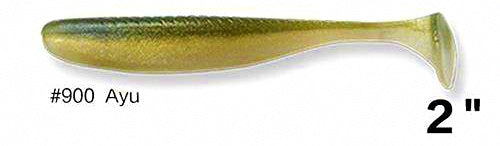 T-Tail Soft Plastic Worm Lure, 2–3.5 in (5.1–8.9 cm) – product photo