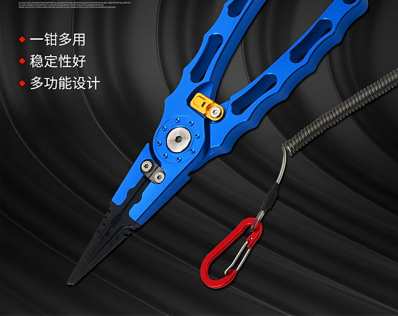 Aluminum Fish Gripper Pliers with Lock, Hook Remover – product photo