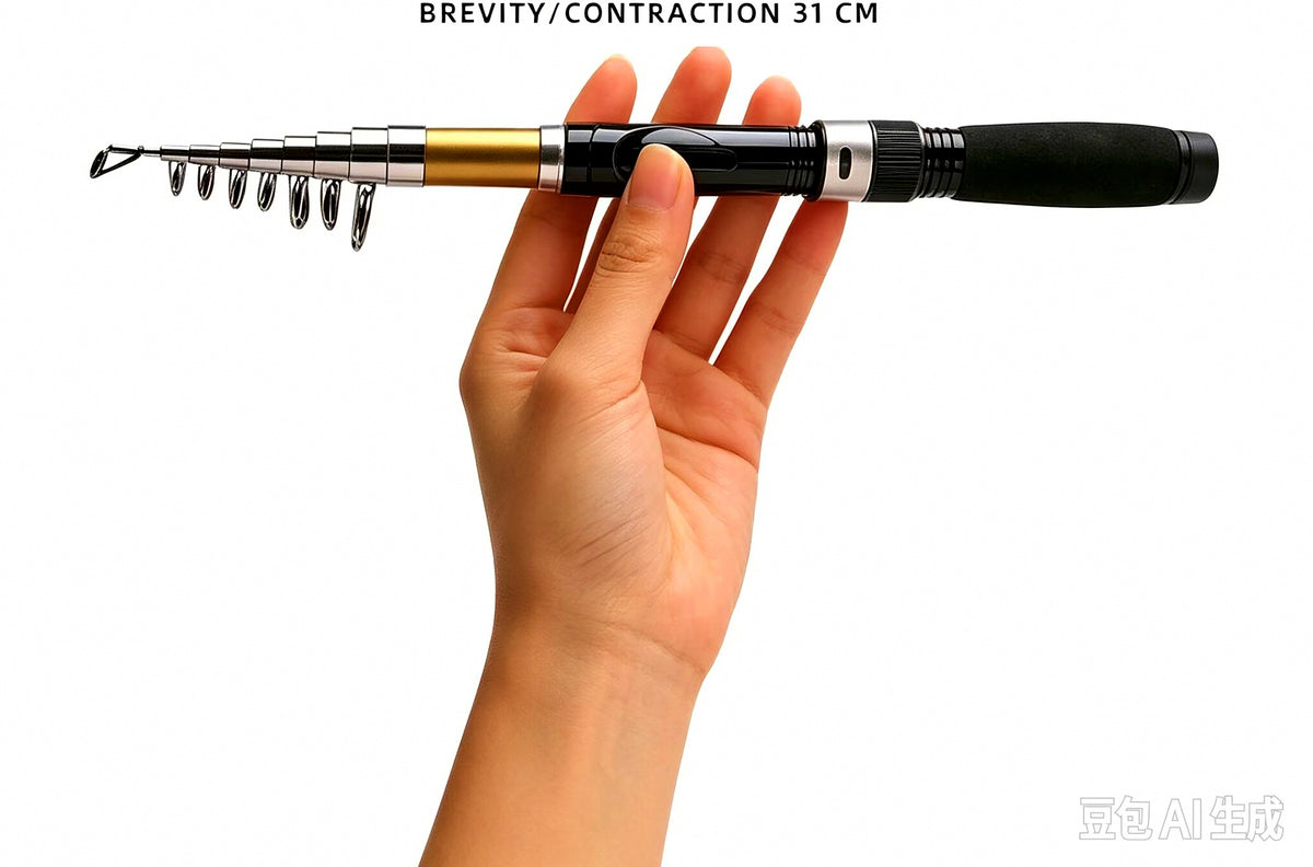 Telescopic Fiberglass Mini Rod, Hard Action, 1.7-2.3 m – product photo
