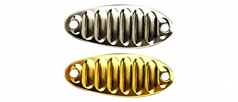 Blank Metal Spoon Lure, Gold or Silver, 1.5–25 g (0.05–0.9 oz) – product photo