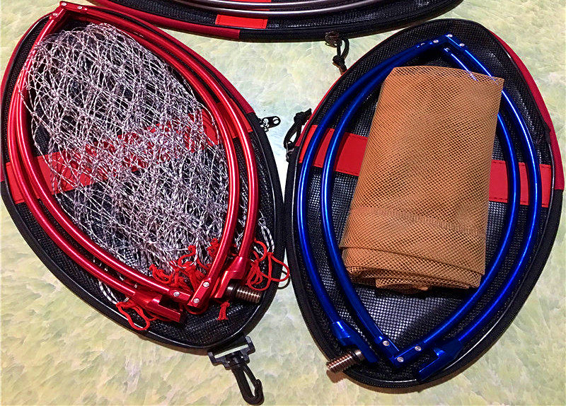 Titanium Folding Landing Net Head, 40–60 cm (16–24 in) – product photo