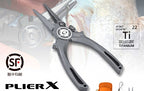 Titanium Fishing Pliers, Split Ring & Line Cutter, 7–7.5 in – product photo
