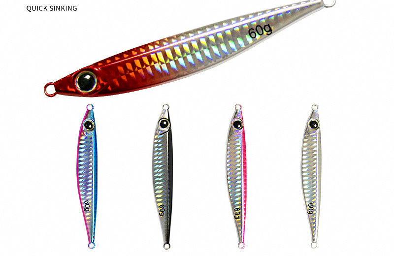 Fish-Shaped Glow Metal Jig, 40–100 g (1.4–3.5 oz) – product photo