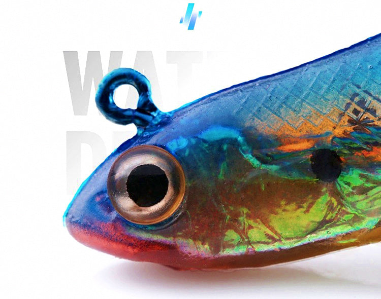 Lead-Filled T-Tail Soft Swimbait, 60–90 mm (2.4–3.5 in) – product photo