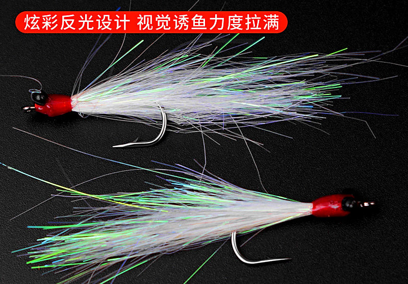 Crazy Charlie Ice Silk Shrimp Lure, Sizes #4–#12 – product photo