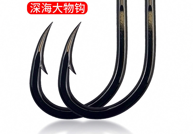 Barbed Live Bait Hooks, Heavy Wire, Sizes 1/0–10/0 – product photo