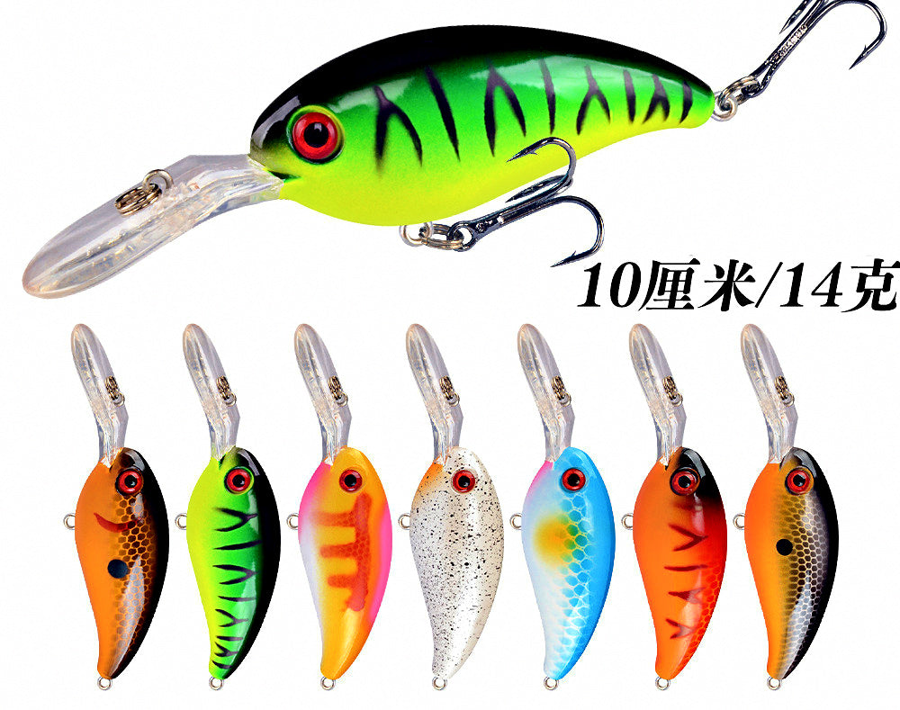 Deep Diving Fat Crankbait, Long Lip, 14 g (0.5 oz) – product photo