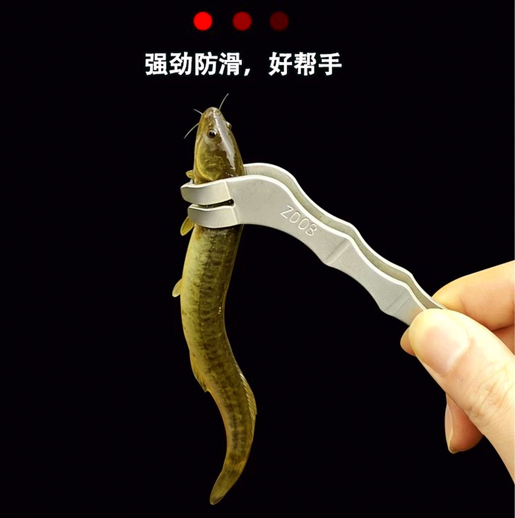 Stainless Steel Bait Clamp for Worms and Loach – product photo