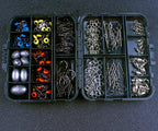 257-Piece Terminal Tackle Kit, Hooks, Swivels & Sinkers – product photo
