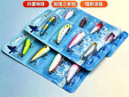 4-Piece Hard Bait Lure Set, Poppers, Pencils & Minnows – product photo