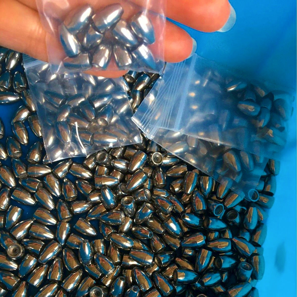Bullet Sinkers for Carolina Rig, 0.06–0.49 oz (1.8–14 g) – product photo