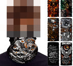 Ice Silk Neck Gaiter Sun Face Cover, 25x50 cm (9.8x19.7 in) – product photo