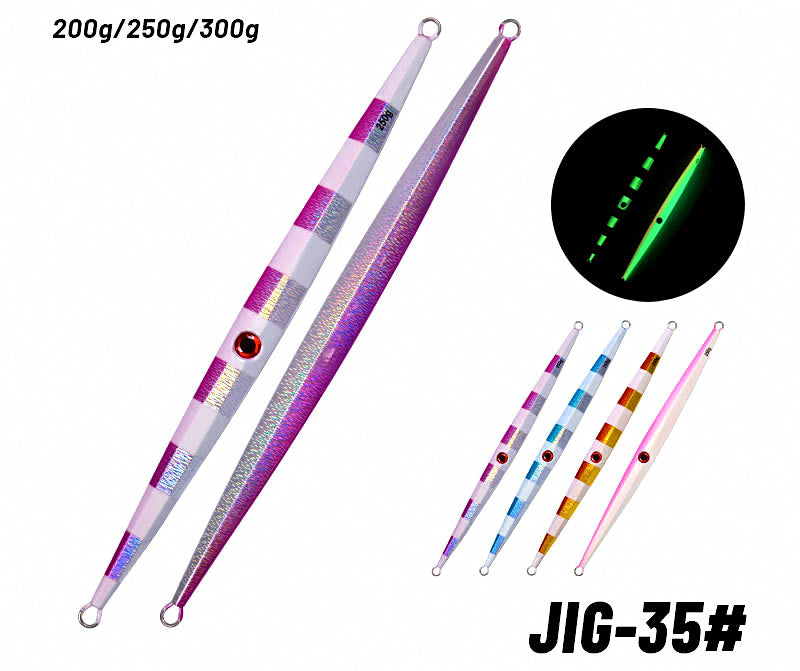 Deep Sea Metal Jig, 200–300 g (7.1–10.6 oz) – product photo