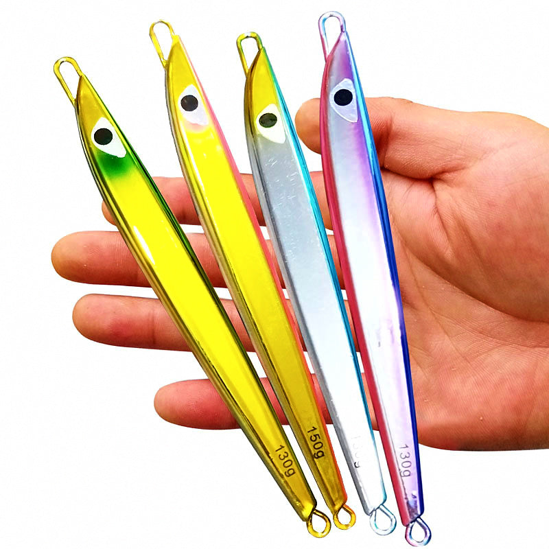 Mirror Plated Glow Metal Jig, 100–150 g (3.5–5.3 oz)