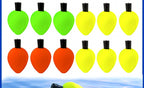 PVC Lantern Float for Surf Casting, Red / Yellow / Green – product photo