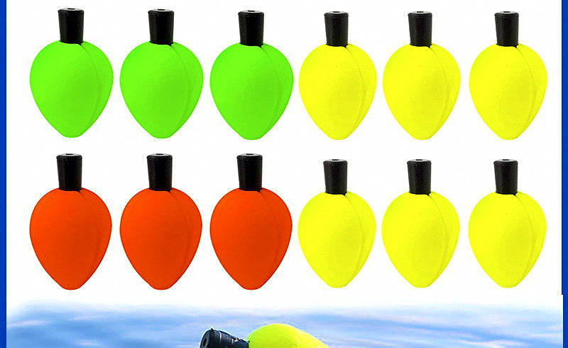 PVC Lantern Float for Surf Casting, Red / Yellow / Green – product photo