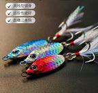 Thumb Metal Jig, Feathered Treble Hook, 5–20 g (0.18–0.71 oz) – product photo