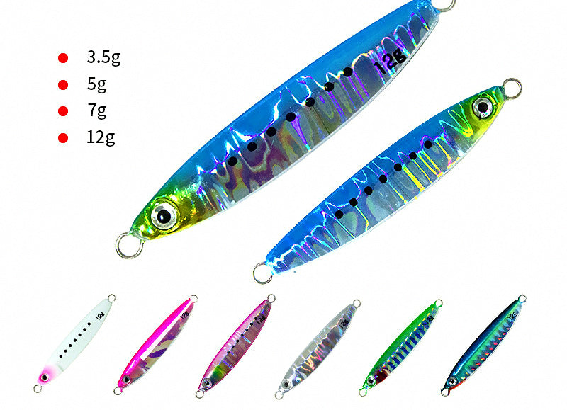 Mini Casting Jig, 3.5–12 g (0.12–0.42 oz), No Hook – product photo