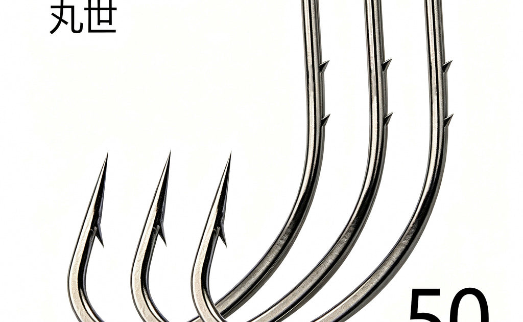 Barbed Baitholder Hooks with Eyelet, Size 6–28, Bulk Pack – product photo