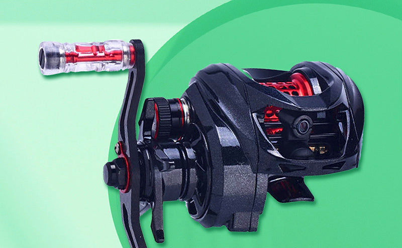 Micro Lure Baitcasting Reel, 128 g (4.5 oz), 7 Bearings – product photo