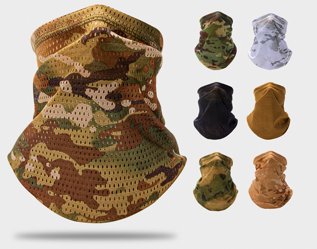 UV Sun Protection Face Gaiter, Quick-Dry Mesh Neck Cover – product photo