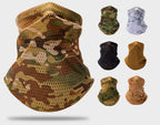 UV Sun Protection Face Gaiter, Quick-Dry Mesh Neck Cover – product photo