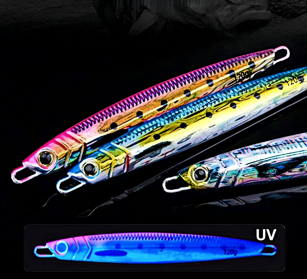 UV Laser Metal Jig, 60–200 g (2.1–7.1 oz), Bare Jig – product photo