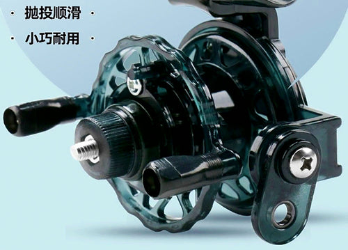 Ultralight Ice Fishing Reel with Drag, Front Drag Style – product photo