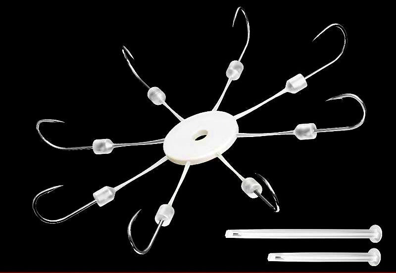 Rotating Flip Hook Set, Anti-Snag, Sizes #8–#15 – product photo