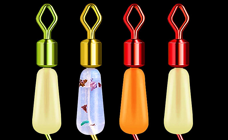 Silicone Fast Snap Line Clips, Stainless Steel, 3 Sizes – product photo