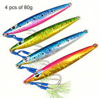 Slow Pitch Metal Jig, 80–150 g (2.8–5.3 oz) – product photo