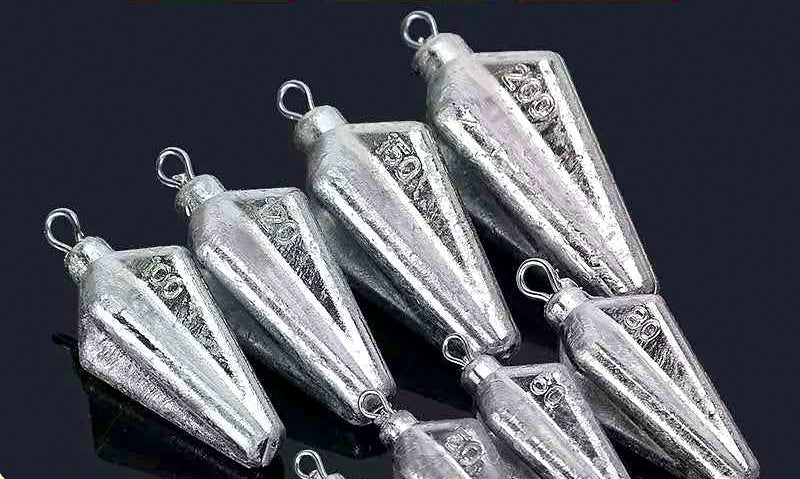 Four-Sided Star Fruit Lead Sinker, 1–7 oz (30–200 g) – product photo
