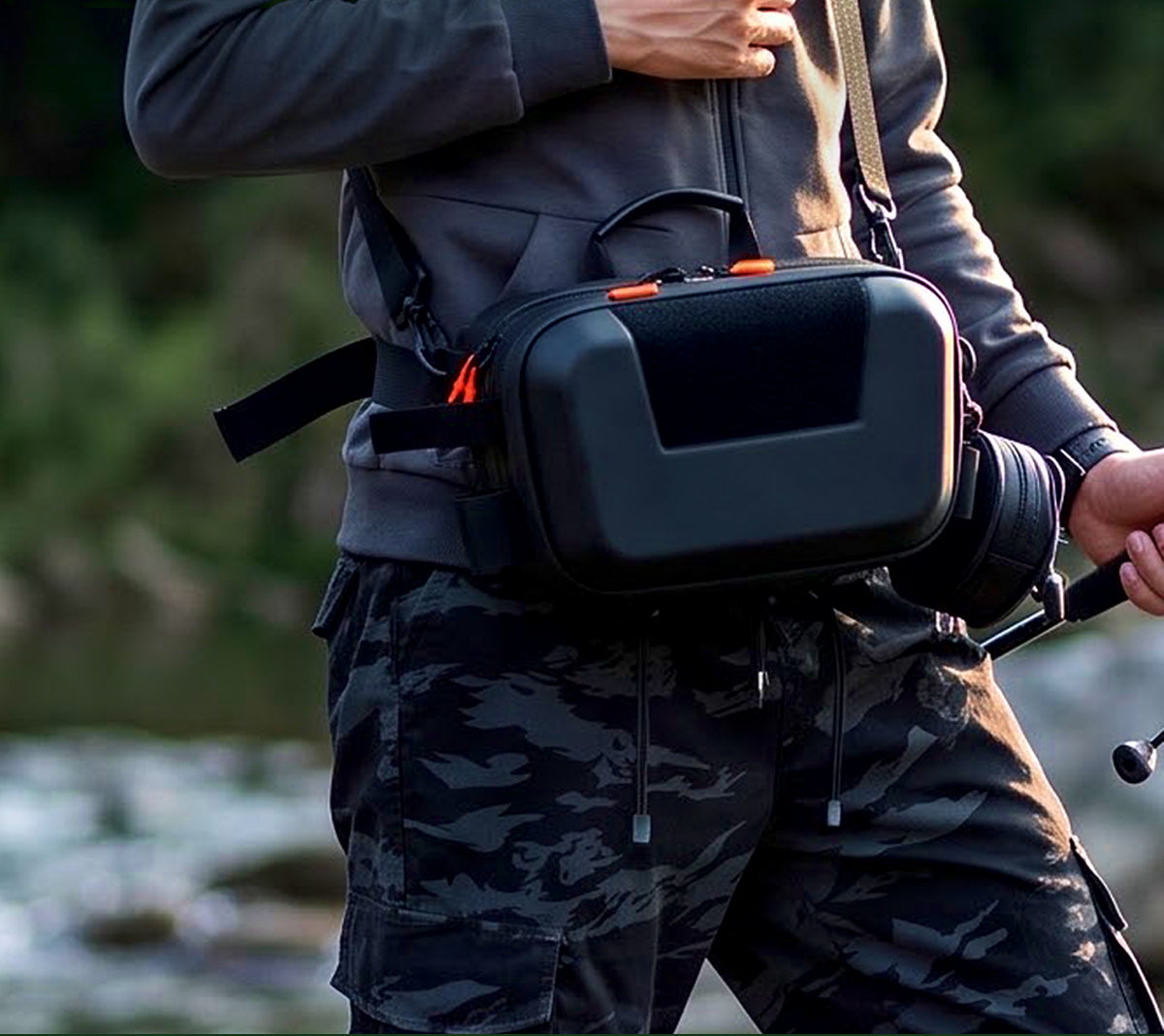 Lure Waist Bag / Crossbody Tackle Bag, Oxford Cloth – product photo